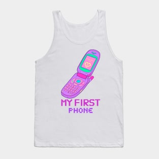 Your First Phone Retro Tank Top